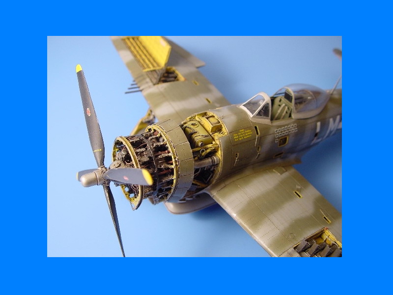 AIR4110 P-47D THUNDERBOLT Deluxe detail set 1/48 AIR4110 P-47D THUNDERBOLT Deluxe detail set 1/48